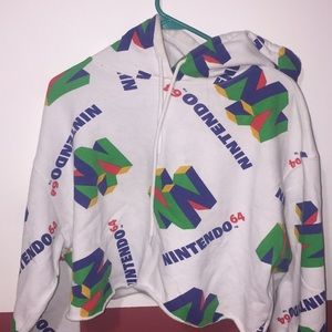 Nintendo 64 themed sweater
